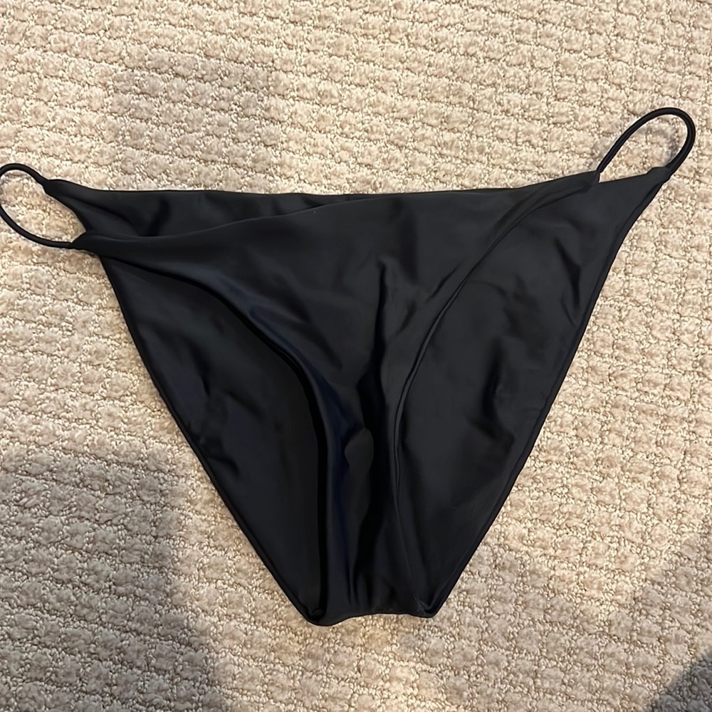 Jade Swim black bikini bottoms